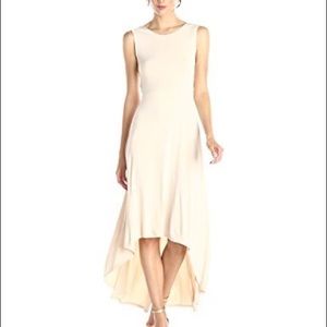 BCBGMAXAZRIA Fara High-Low Dress with Twist Open Back